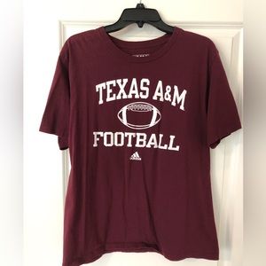 Texas A&M Football T-Shirt by Adidas